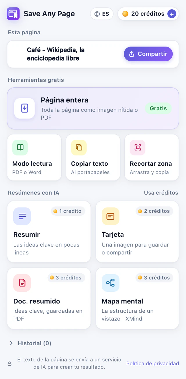 Save Any Page